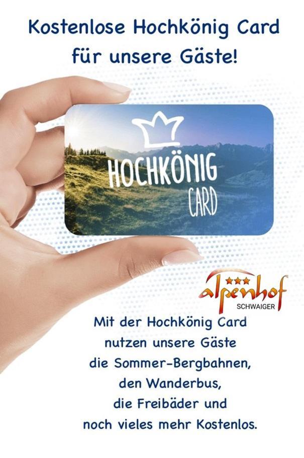 Alpenhof Schwaiger - Hotel Garni Mühlbach am Hochkönig 외부 사진